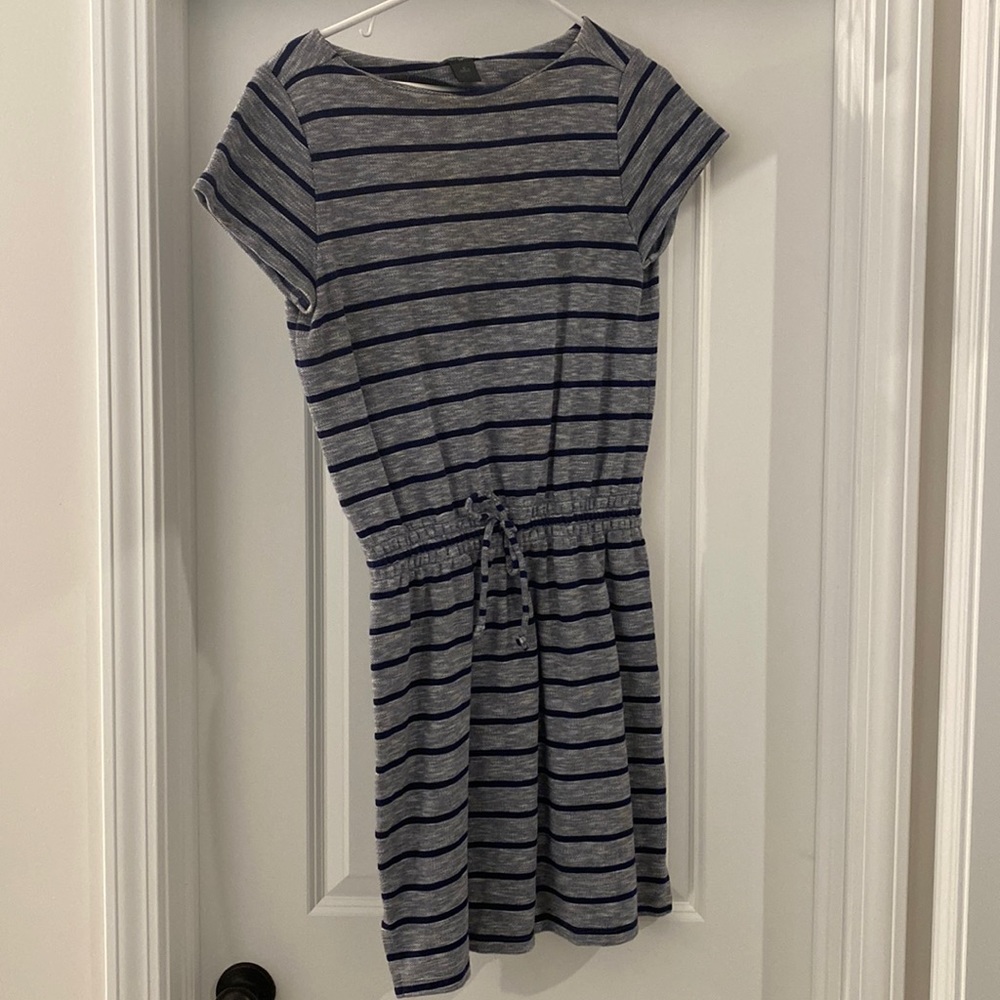 Ann Taylor cinched rope belt dress